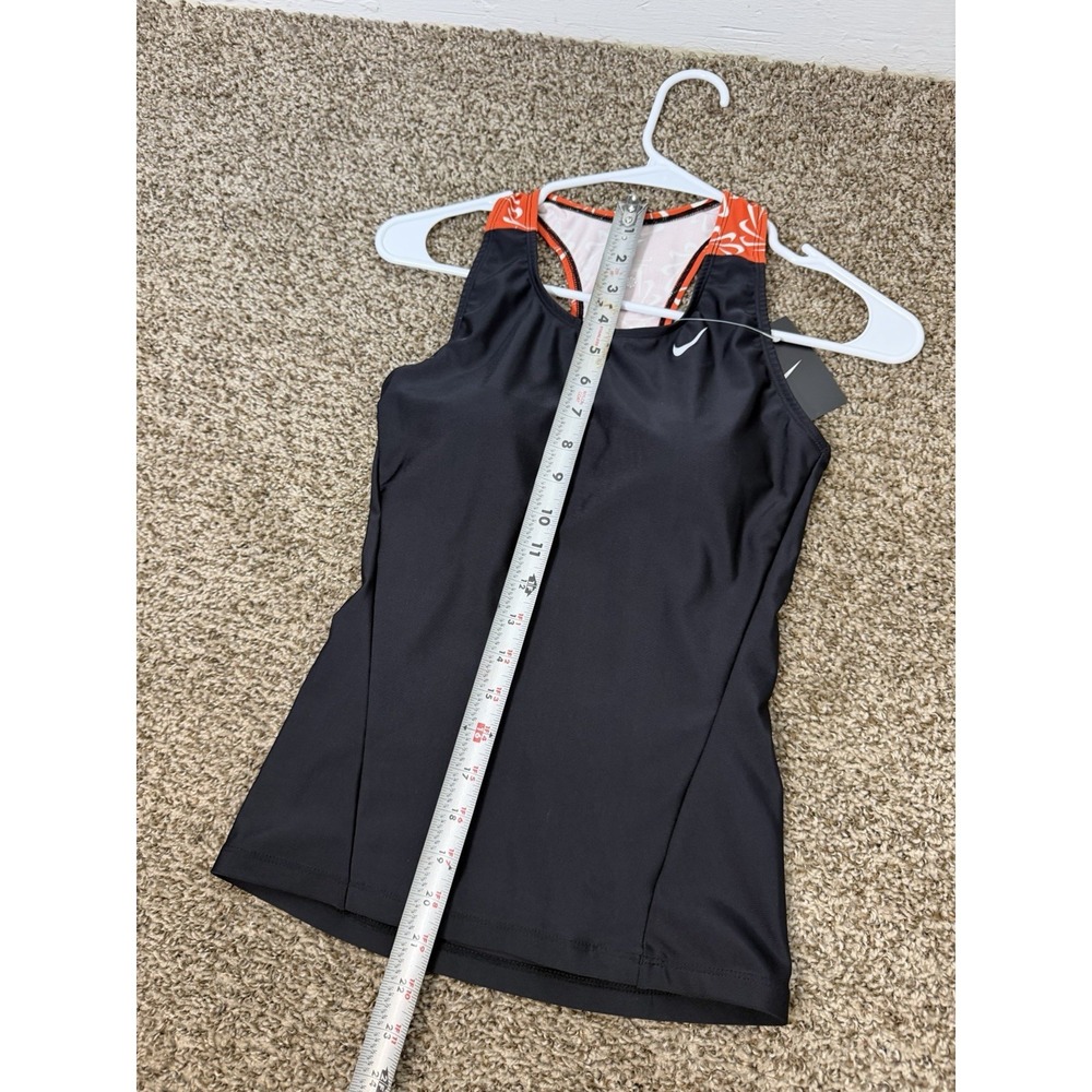 NWOT Nike Swim Top Black Size Medium NEW Zip - Picture 8 of 8